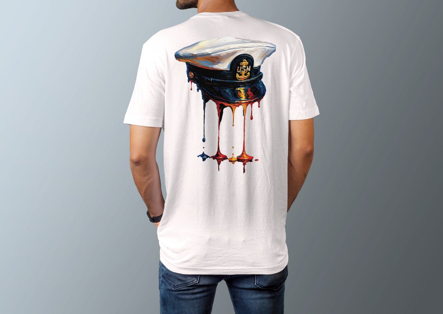 🜲 CPO Drip Tee (Front & Back Design)