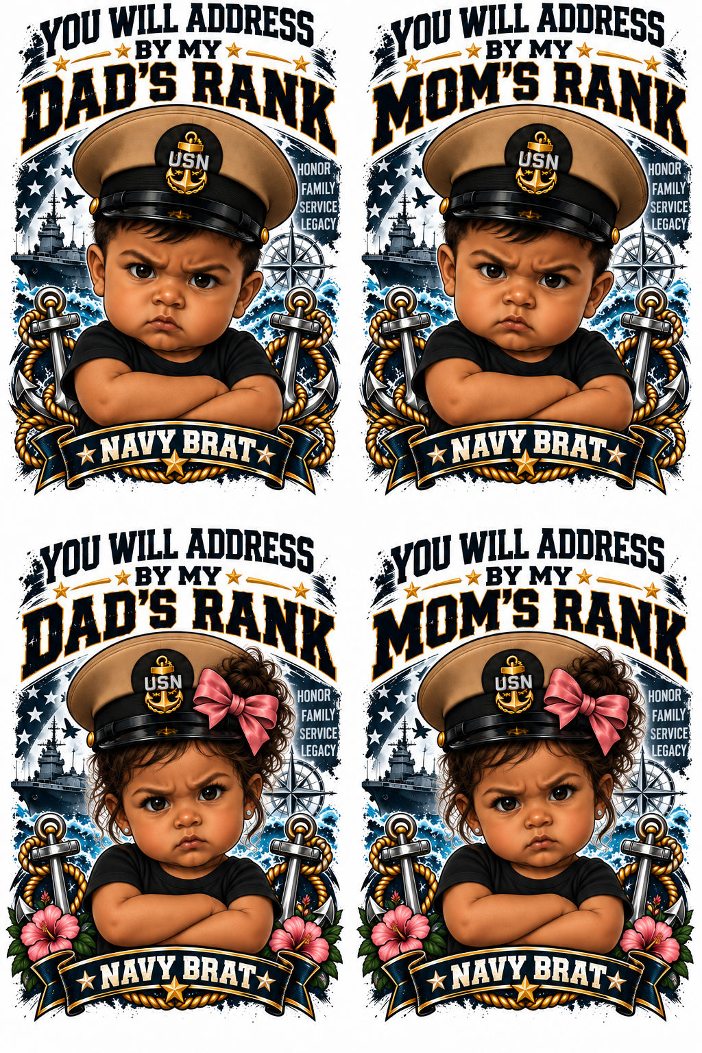 Navy Brats baby and toddler apparel collection
