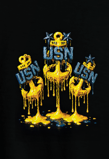 🜲 CPO Drip Tee (Front &amp; Back Design)