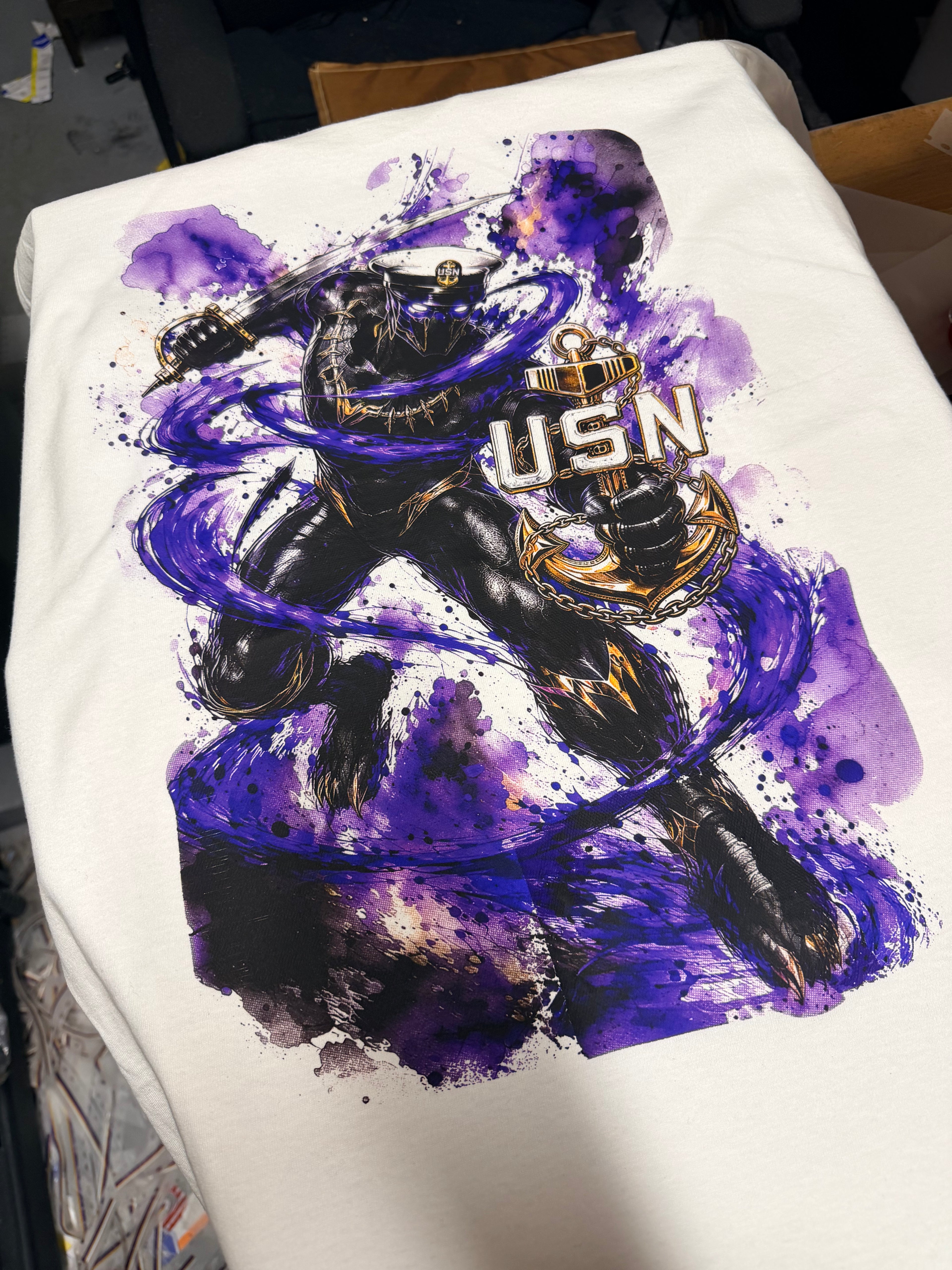 Panther Chief: Purple Power T-Shirt