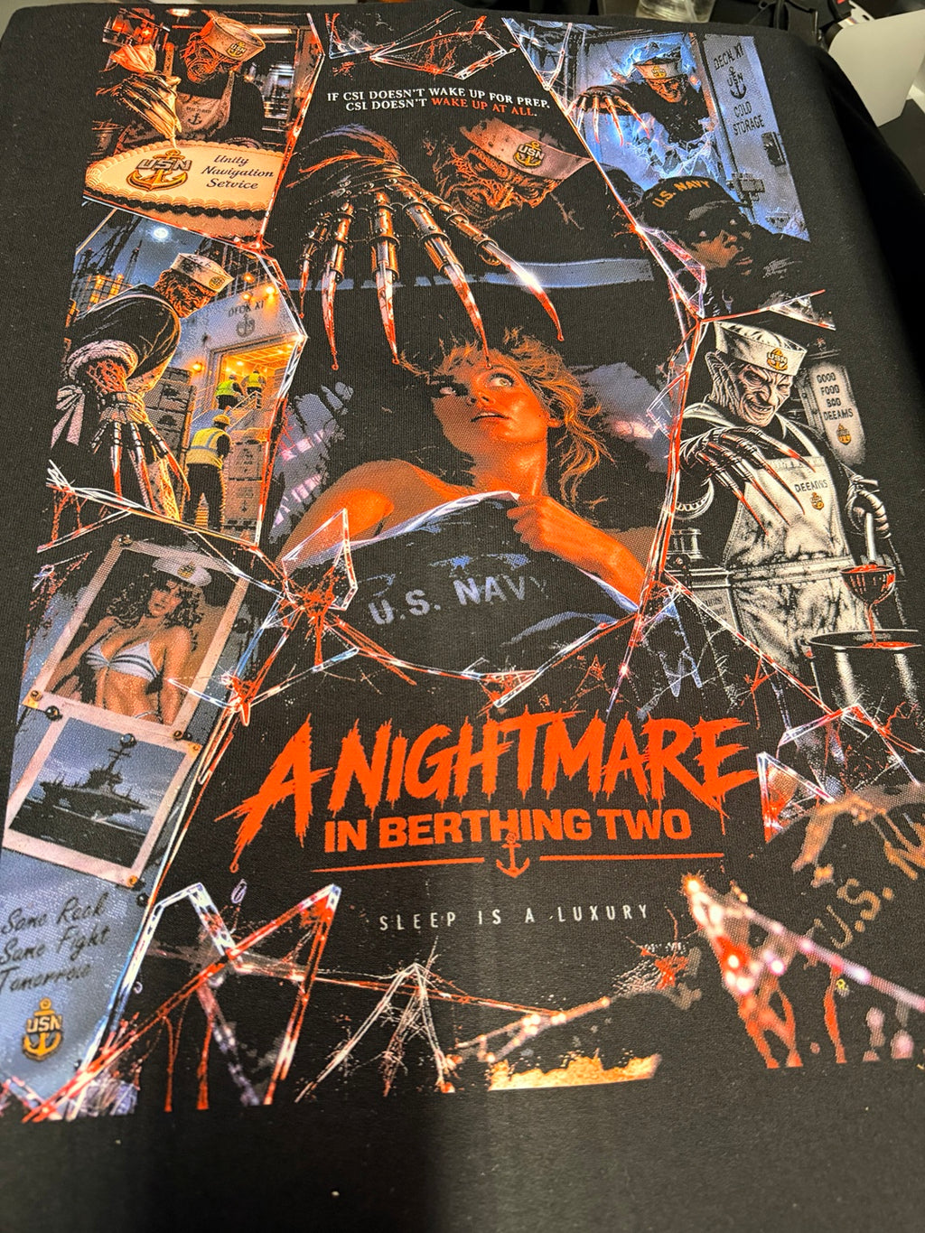 CSC Krueger Faces of Fear 2026 back artwork detail