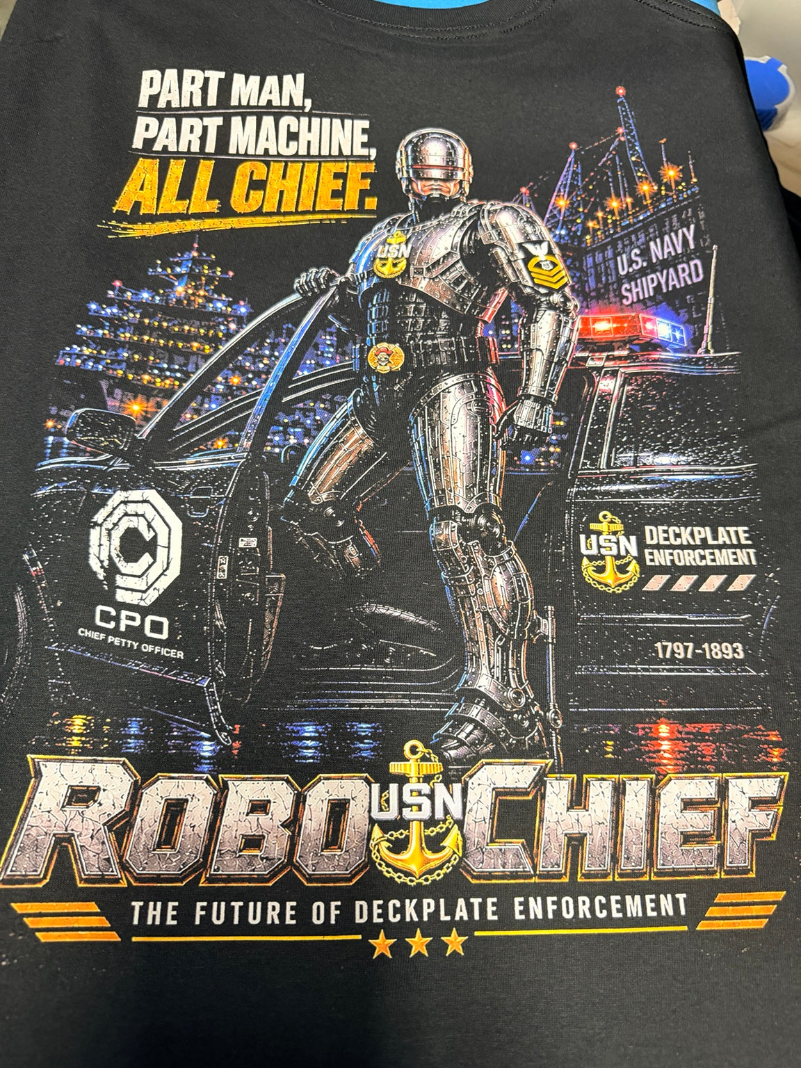 RoboChief Future of Deckplate Enforcement back design