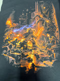 Teddy's Last Stand black T-shirt full back print
