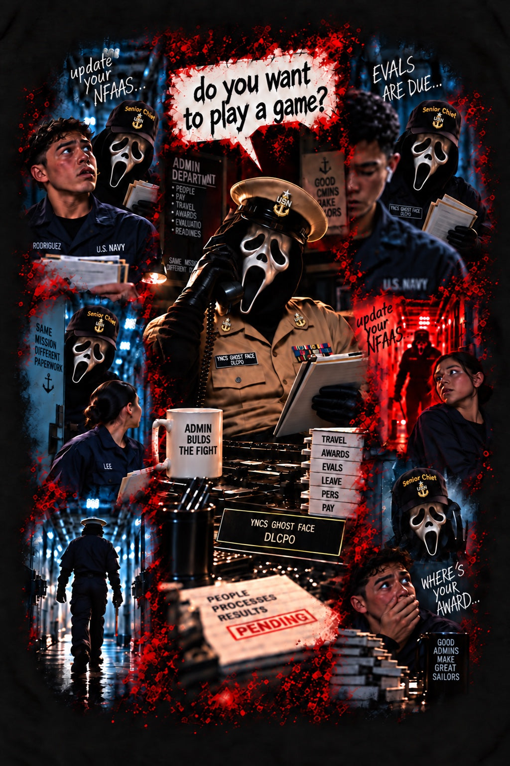 YNCS Ghost Face Faces of Fear 2026 artwork